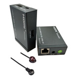 Extensor Hdmi Controle Remoto Ir Tv Cabo Rede Cat6 1080p