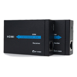 Extensor Hdmi Rj45 60m 60 Metros Adaptador Cabo Rede Cat 6 7