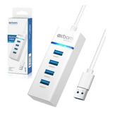 Extensor Hub 4 Portas Usb 3.0 Para Pc Note Portatil C/nf