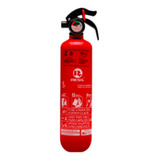 Extintor Veicular Válvula Plástica 1kg - Abc Carro/caminhão
