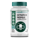 Extrato De Propolis Vitaminas C + D + Zinco 60 Caps Nutralin