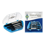 Extrator De Parafuso Quebrado 3 A 18mm 5 Peças Brasfort-8114