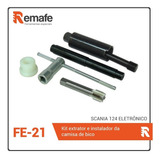 Extrator E Instalador Da Camisa De Bico Scania 124 Eletrônic