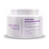 Extratos Da Terra Máscara Bioiluminadora - Clareadora E Iluminadora 180 G