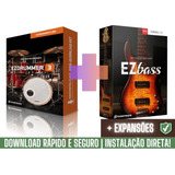 Ezdrummer3 + Ezbass + Expansões Bônus Exclusivas