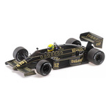 F1 Lotus Renault 98t Ayrton Senna 1986 Minichamps 1/18