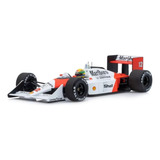 F1 Mclaren Mp4/4 Ayrton Senna Campeão 1/18 Minichamps