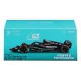 F1 Mercedes 2023 W14 Russell 63 Escala 1:43 C/caixa Acrílica