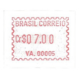 F7002 Brasil 1981 Se-2 Etiqueta Autômato