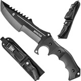Faca Bowie Full Tang Invictus Black