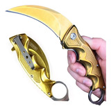 Faca Canivete Karambit Fox Knives Gold