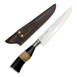 Faca Churrasco Artesanal Aço Inox Personalizada C/ Nome