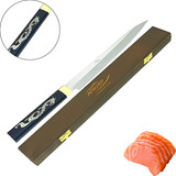 Faca Cozinha Oriental Arkhip Sashimi Cabo Acrílico Dragão 9 