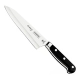 Faca De Cozinha Century Tramontina Inox 7'' Preto De Fatiar