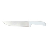 Faca Inox Assador 10 Carne Churrasco Cozinha Açougueiro Mor