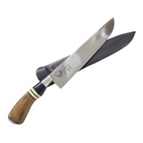 Faca Profissional Artesanal Churrasco Super Afiada 7 Bainha