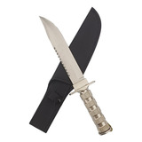 Faca Rambo Tática Militar Bússola Kit Sobrevivência Inox