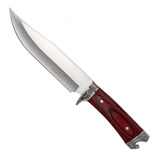Faca Tatica Militar Pesca Rambo Camping Afiada Churrasco Cor Prata