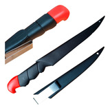 Faca Xingu Para Filetar Peixes Com Bainha P/ Cinto 
