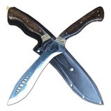 Facão Bushcraft Kukri Manchete Sobrevivência Tático 14 Pol