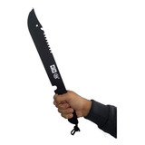 Facão Para Mato Top Espetacular Tatica Rambo Esporte Preta