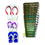 Facas De Chinelo Kit 15 Facas 17.18 Até 45.46 Tradicional