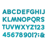 Facas De Corte Alfabeto San Serif