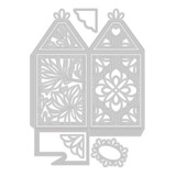 Facas De Corte Thinlits Sizzix - Caixa De Lembrancinhas