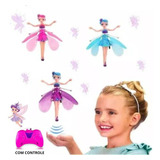 Fadinha Fada Mágica Que Voa Boneca Princesa Voadora Drone