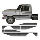 Faixa Adesiva F4000 - Modelo 1989 - Cabine Simples (prata)
