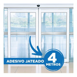 Faixa Adesivo Jateado Porta Vidro 0,10x4m