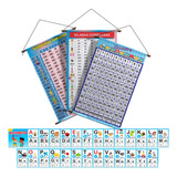 Faixa Alfabeto Ilustrado Sala De Aula + 3 Banners Alfabeto