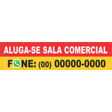 Faixa Aluga-se Salas Comerciais 2mt X 50cm Modf09