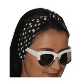 Faixa Cabelo Turbante Nó Retro Ano 60 Bola Anita Vintage Bra
