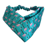 Faixa De Cabelo De Cetim Head Band Estampado Exclusivo