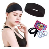 Faixa De Cabelo Elástica Headband Esportiva