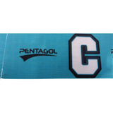 Faixa De Capitão Pentagol Elástica Standart Infantil Cor Azul-claro