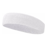 Faixa De Testa Testeira Feminino Masculino Academia Branco 