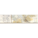 Faixa Decorativa Cerâmica Listelo Faixinha 6,5x29,5cm -cx/05
