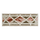 Faixa Decorativa Cerâmica Listelo Faixinha Parede 7x20 Cx/23