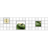 Faixa Decorativa Cerâmica Listelo Maça Verde 8x30 Cx/18