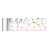 Faixa Decorativa Flores E Borboletas Varonidecor Fx500 16m