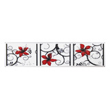 Faixa Decorativa Listelo Cerâmico Gabriela Glr 1112 Kit 15un