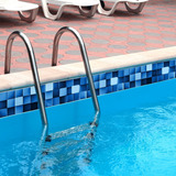 Faixa Decorativa Pastilhas Piscina 3,60 (l) X 15cm (a)