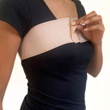 Faixa Elástica Para Prótese De Mama Silicone Mamoplastia