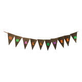 Faixa Flâmula De Halloween Hashtag Decoração Imediato