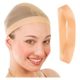 Faixa Hair Grip Silicone + 2 Toucas Para Perucas Wig Front