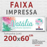 Faixa Impressa / Vende / Aluga 200 X 60