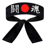 Faixa Japonesa Hachimaki Sushiman Toukon Espírito De Lutador