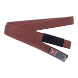 Faixa Jiu Jitsu Atama Tradicional Marrom Ponta Preta